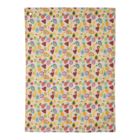 Tutti Frutti Print Kitchen Tea Towel By Rice DK